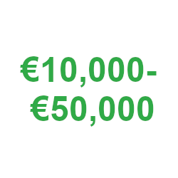 €10,000 - €50,000