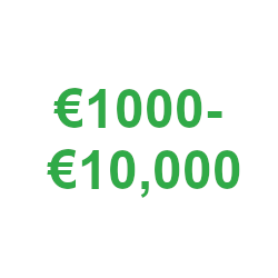 €1000 - €10,000